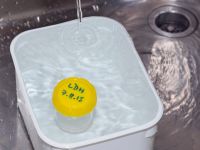 LDH Aliquot unter warmem Wasser auftauen